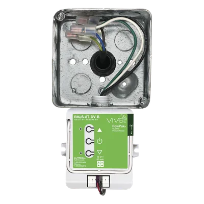 Módulo de Atenuación Inalámbrico / Control 0-10 V / 8 A / 120/277 V / RF 9 m (29.5 ft) a través de muros / Compatible con Controles Pico y Sensores Radio Powr Savr
