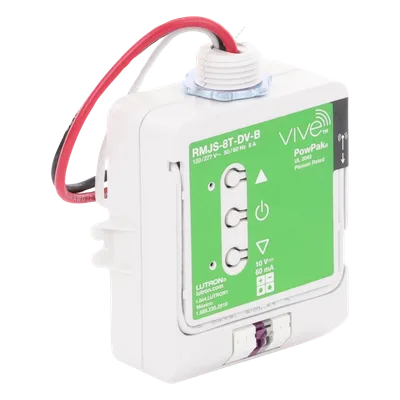 Módulo de Atenuación Inalámbrico / Control 0-10 V / 8 A / 120/277 V / RF 9 m (29.5 ft) a través de muros / Compatible con Controles Pico y Sensores Radio Powr Savr