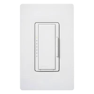 Atenuador de Pared Inalámbrico / 150 W LED/CFL / 600 W Incandescente / 600 VA MLV / 120 V / Sin Neutro / Control Multipunto