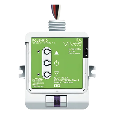Control de Luminaria Inalámbrico / 0-10 V / 120-277 V / Hasta 3 Drivers / Alcance RF 9 m (29.5 ft) a través de Muros / Compatible con Sensores y Controles Pico