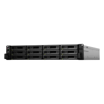 NAS Rack / Intel Xeon D-1521 4-Core 2.4GHz / 12 Bahías (36 con Expansión) / 8GB DDR4 ECC (64GB Max) / 4,700 MB/s Lectura / 10GbE / 2x PCIe Gen3 x8 / Virtualización VMware-HyperV-Citrix-OpenStack