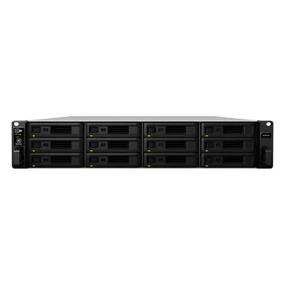 NAS Rack / Intel Xeon D-1521 4-Core 2.4GHz / 12 Bahías (36 con Expansión) / 8GB DDR4 ECC (64GB Max) / 4,700 MB/s Lectura / 10GbE / 2x PCIe Gen3 x8 / Virtualización VMware-HyperV-Citrix-OpenStack