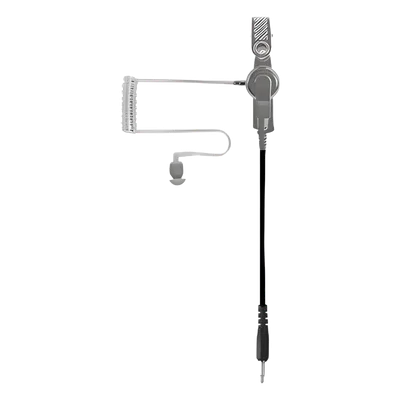Audífono de vigilancia / Tubo acústico de perfil bajo / Cable 15' (4.6 m) enrollado / Compatibilidad SPM-100/1100/2100/3100
