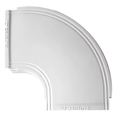 Curva Horizontal / Aluminio Inyectado SAE 305 / Pintura Electrostática 60-100 μm / -20°C a +180°C / 0.489 kg