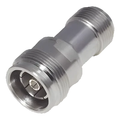 Adaptador en Línea / 4.3-10 Hembra a N Hembra / 50 Ohm / 5,500 MHz / PIM -160 dBc