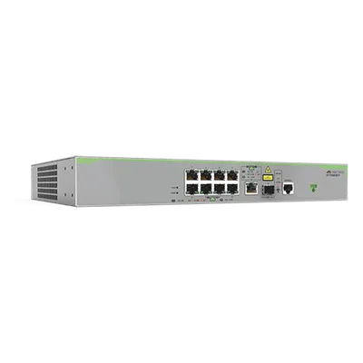 Switch Administrable Capa 3 / 8 Puertos 10/100 Mbps / 1 Puerto Gigabit/SFP Combo / 3.6 Gbps / 2.68 Mpps