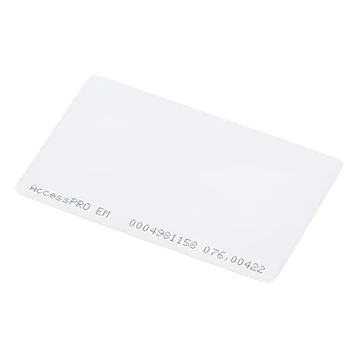 Tarjeta Proximidad / 125 kHz / EM4100 / 0.1 mm / Imprimible Doble Cara / 85.6 x 54 mm