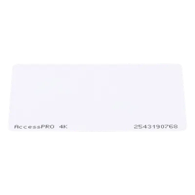 Tarjeta MIFARE Classic / 13.56MHz / 4KB / PVC Imprimible / ISO CR80 / UID 34 Bits