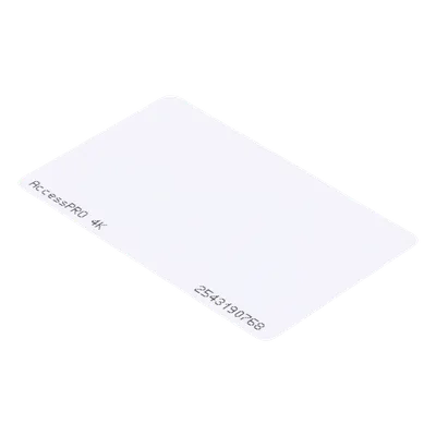 Tarjeta MIFARE Classic / 13.56MHz / 4KB / PVC Imprimible / ISO CR80 / UID 34 Bits