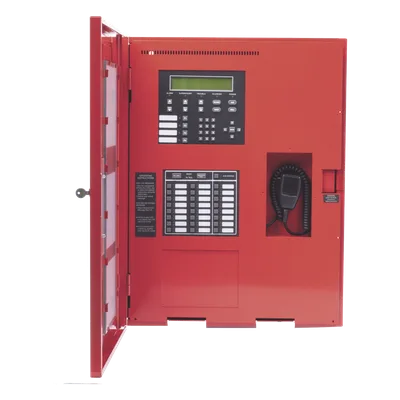 Panel de Detección de Incendio Direccionable / Sistema de Notificación por Voz / 1110 Puntos / Red de 17 Paneles / Circuitos FlexPut Programables / Comunicador IP y POTS Dual