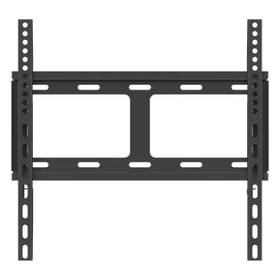 Soporte de Pared para Pantallas / VESA hasta 400x400 mm / Acero Sólido Anti-Torsión / Diseño Compacto 450x420x25 mm / Color Negro
