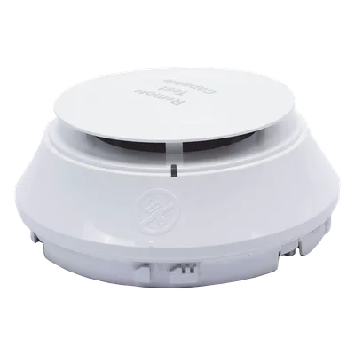Detector de Humo Direccionable / Tecnología Fotoeléctrica IDP / Sensibilidad Programable / Direccionamiento Decimal / Compatible IFP y RFP / Color Blanco