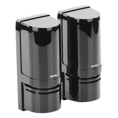 Barrera Fotoelectrica Perimetral / Doble Haz Infrarrojo 100 m (328.1 ft) / Alineacion LED ±90° / IP55 / Relé Forma C / Consumo 46 mA