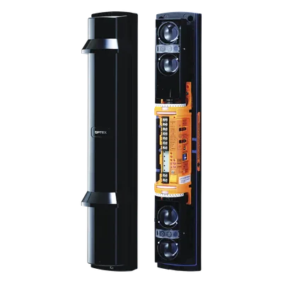 Barrera fotoeléctrica / 4 rayos infrarrojos / 200 m (656 ft) / 4 canales / Doble modulación / Control de potencia automático
