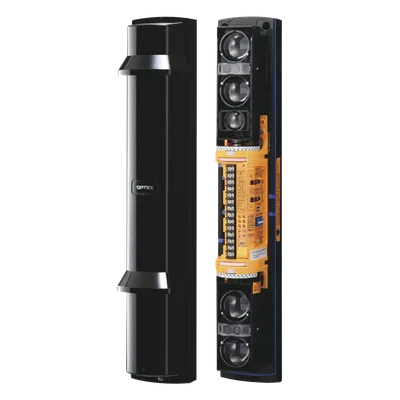 Barrera fotoeléctrica / 60 m (197 ft) / 4 rayos / 4 canales / Doble modulación / Transmisión automática de potencia