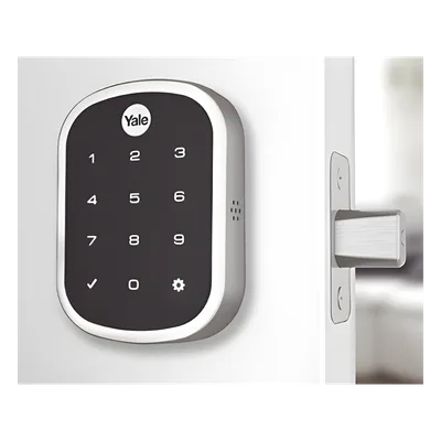 Cerradura electrónica / Teclado PIN / Semi-embutir tubular / Backset 60-70 mm / Puertas 35-57 mm (1.38-2.24 in) / Grado 2 ANSI/BHMA / Z-Wave / HomeKit