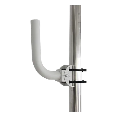 Montaje de Brazo Universal / Ajuste de Azimut 0 a 120° / Acero con Recubrimiento en Polvo / Diámetro 35 mm / Peso 1.2 kg / Compatible con Múltiples Marcas