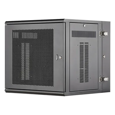 Gabinete de Montaje en Pared / 19in / 12 UR / 635mm (2.08ft) Profundidad / Puerta Ventilada / 250 lb Capacidad