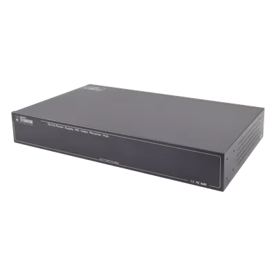 Kit Transceptor Activo / 16 Canales / Video + Potencia por UTP / 4K a 150 m (492.1 ft) / Rack 19" / HD-TVI/CVI/AHD/CVBS