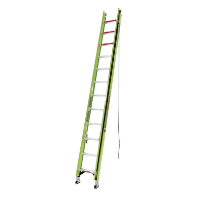 Escalera de Extensión / Aluminio + Fibra de Vidrio / 7.31 m (24 ft) / Capacidad 136 kg / Tipo IA / 20 kg