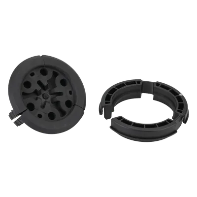 Bota Pasamuro / 4 Pulgadas / 6 Orificios 3/8" / TPE Resistente UV / SnapSeal / Sellado Hermético