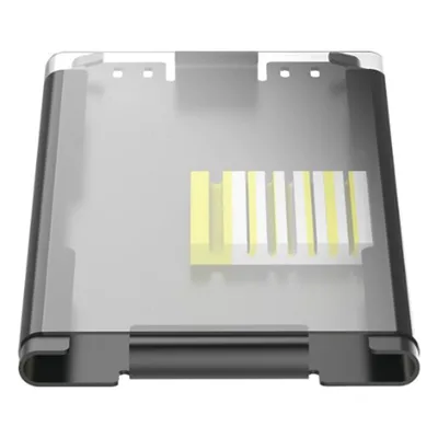 Charola de Empalme para Fibra Óptica / 6 Empalmes / Apilable 2 Unidades / 3.4x168.9x9.5 mm / 0.011x0.554x0.031 ft