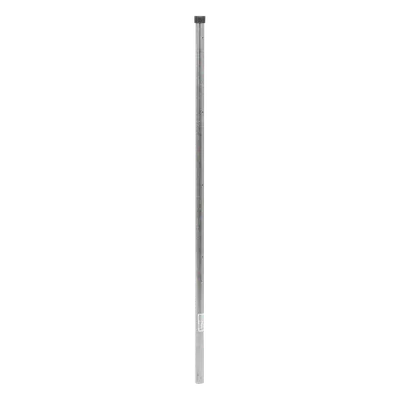 Poste de Esquina para Cerca Electrificada / Tubo Galvanizado 1" Calibre 18 / Altura 1 m (3.3 ft) / 5 Perforaciones para Aisladores
