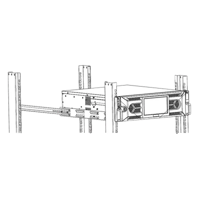 Soporte en Rack / 19 pulgadas / 4 postes / NVR de alta capacidad