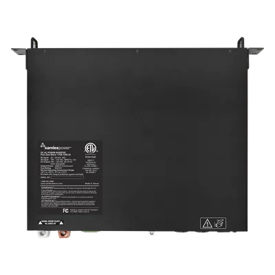 Inversor de Onda Pura / Montaje Rack 1U / 1200W / 24 Vcc a 100-120 VCA / 50/60 Hz / 18.9 x 15.2 x 1.7 in
