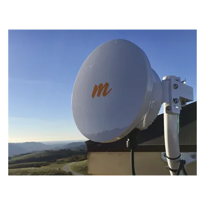Radio Backhaul PTP / 24 GHz / 1.5 Gbps / MIMO 4X4:4 / OFDM 256 QAM / Antena 33 dBi / IP67 / SFP / GPS+GLONASS