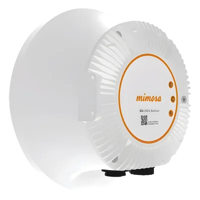 Radio Backhaul PTP / 24 GHz / 1.5 Gbps / MIMO 4X4:4 / OFDM 256 QAM / Antena 33 dBi / IP67 / SFP / GPS+GLONASS