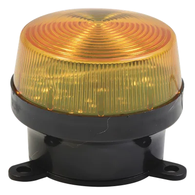 Estrobo LED / 12 VCC / 90 Destellos por Minuto / Montaje Brida 68 mm / Ámbar Rojo Azul Blanco / -20℃ a +60℃