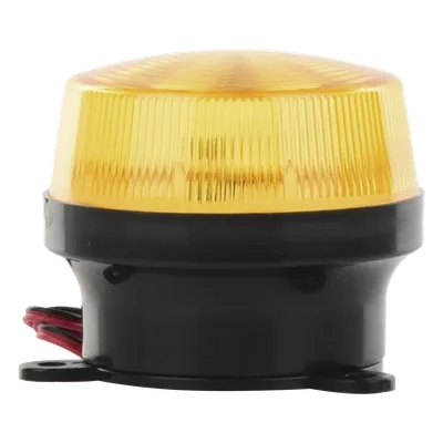 Estrobo LED / 12 VCC / 90 Destellos por Minuto / Montaje Brida 68 mm / Ámbar Rojo Azul Blanco / -20℃ a +60℃