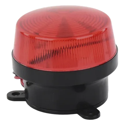 Mini Estrobo LED / 12 VCC / 150 mA / 90 Destellos por Minuto / Montaje en Panel 68 mm (2.68 in)