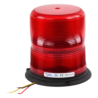 Burbuja de Advertencia LED / 3 LEDs de 5 W / 11 Patrones de Destello / 12-48 VCC / SAE J845 Clase II / IP Resistente a Impactos