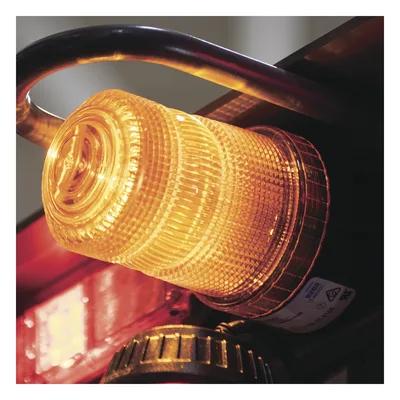 Mini Burbuja LED / Rango 12-80 VCC / IP66/67 / 8 Destellos 70 FPM / SAE J845 Clase III / Montaje Permanente