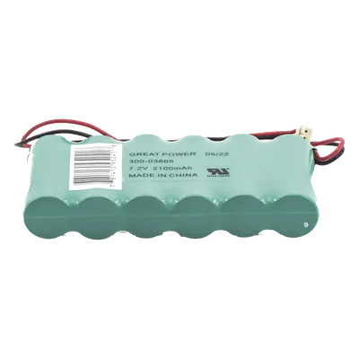 Batería de Respaldo NiCd / 7.2 V DC / 2100 mAh / Para Repetidor Inalámbrico / Conector Propiertario