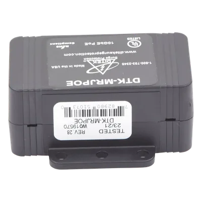 Protector PoE / RJ45 Hembra / 10 GbE / PoE y HiPoE / 0.25 x 0.14 x 0.10 ft / -40°C a 70°C