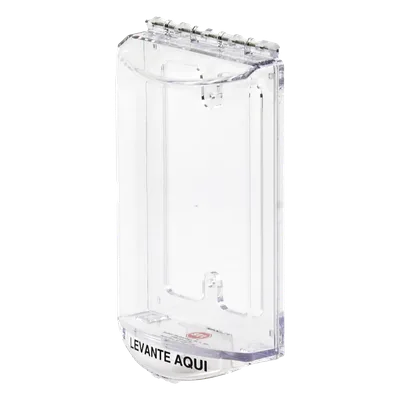 Protector de Policarbonato / Resorte Torsión Acero Inoxidable / 90 x 151 x 33 mm / -40 a 121°C / Anti-Vandalismo