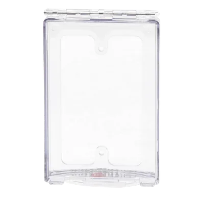 Protector de Policarbonato / Resorte Torsión Acero Inoxidable / 90 x 151 x 33 mm / -40 a 121°C / Anti-Vandalismo