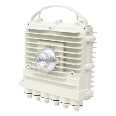 Radio Enlace / 70/80 GHz / Full Duplex 10 Gbps / Alcance 6.9 km (22.6 ft) / IP67 / Latencia 0.28 ms