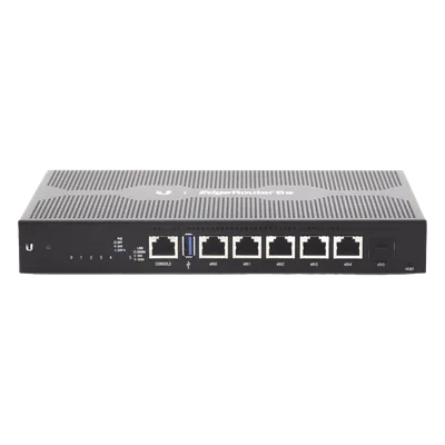 Router Edge / 6 Puertos Gigabit / 1 SFP / PoE 24V Pasivo / 6 Gbps / 4-Core 1 GHz