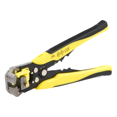 Pinza Multifuncional / Pelacables y Prensado Automático / Calibres 10-24 AWG / Acero Térmicamente Tratado / Acabado Satinado Antióxido