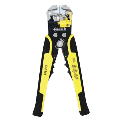 Pinza Multifuncional / Pelacables y Prensado Automático / Calibres 10-24 AWG / Acero Térmicamente Tratado / Acabado Satinado Antióxido