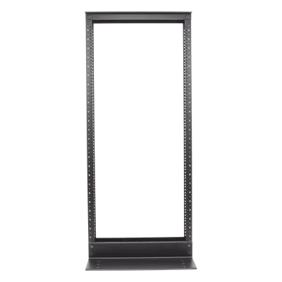 Rack de Dos Postes / 19 in EIA-310D / 24 Unidades de Rack / Aluminio / Carga 300 lbs (136 kg) / Rieles Roscados #12-24 / 1219 mm (4 ft) de Altura