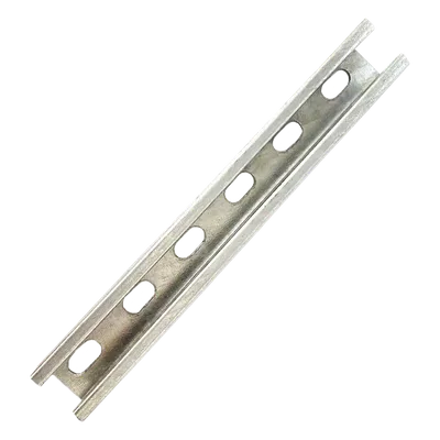 Unicanal Perforado / 4x4 U10 / 3000 mm (9.84 ft) / Acero Galvanizado por Inmersión en Caliente