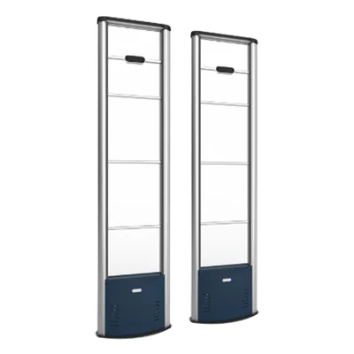 Arcos EAS / 8.2 MHz / RX/TX / Alcance 1.8 m (5.9 ft) / Alarma 100 dB / Aluminio y Acrílico
