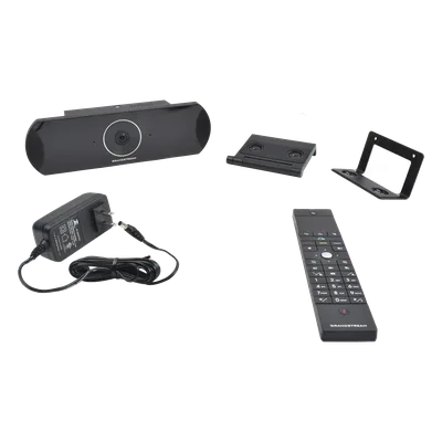 Sistema de Videoconferencia / 4K UHD 30fps / Sensor CMOS 16MP / 90° FOV / ePTZ / 2 Salidas HDMI / Android 6.x / 4 Micrófonos Beamforming / 3.28 ft Cable