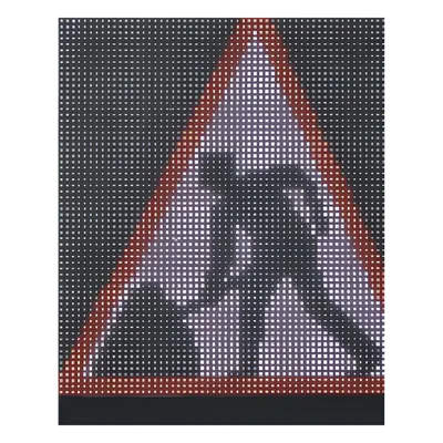 Señalamiento LED para tráfico / 640x640 mm (2.1x2.1 ft) / Matriz 64x64 / Multicolor / 200 m visibilidad / 12V DC