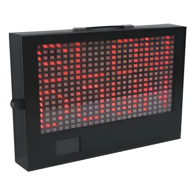 Radar de Velocidad con Mensaje / LED Ámbar/Rojo / 59x36 cm / 200 m (656 pies) / 24.150 GHz Banda K / ±1 mph